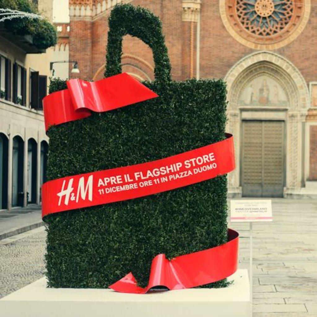 H&M apre in Piazza Duomo 