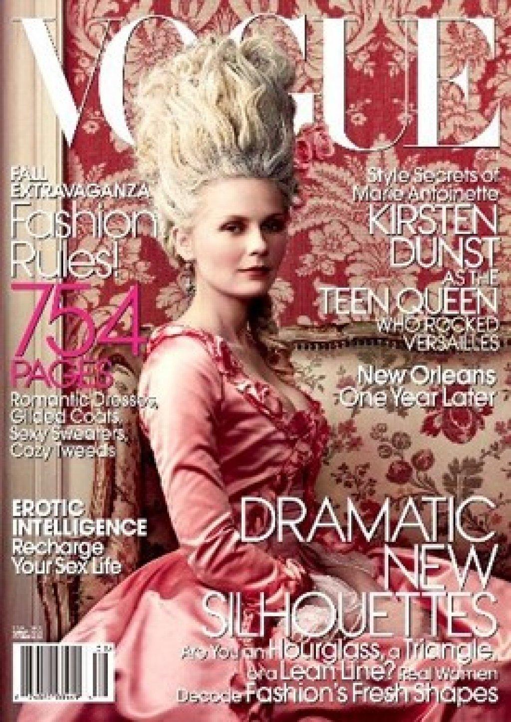 Kirsten Dunst cover Vogue USA 2006