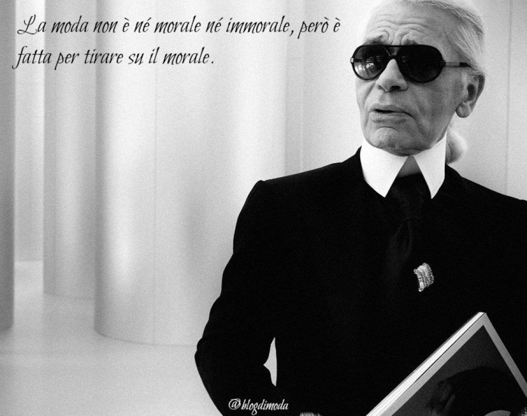 Karl Lagerfeld citazioni